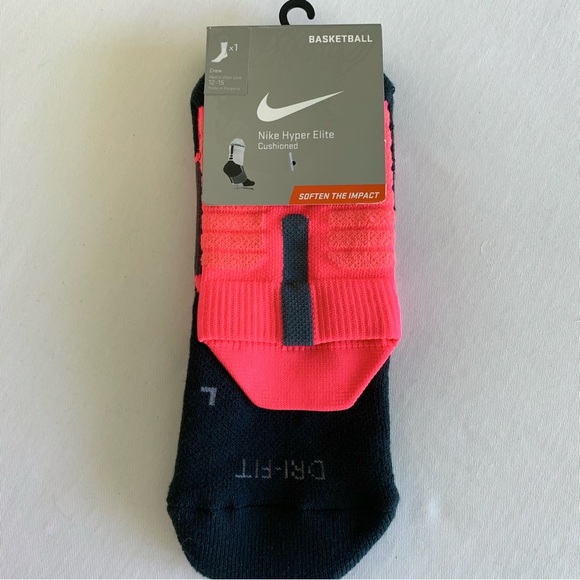 Nike Hyper Elite Cushioned Basketball Socks Men’s L - Picture 7 of 10